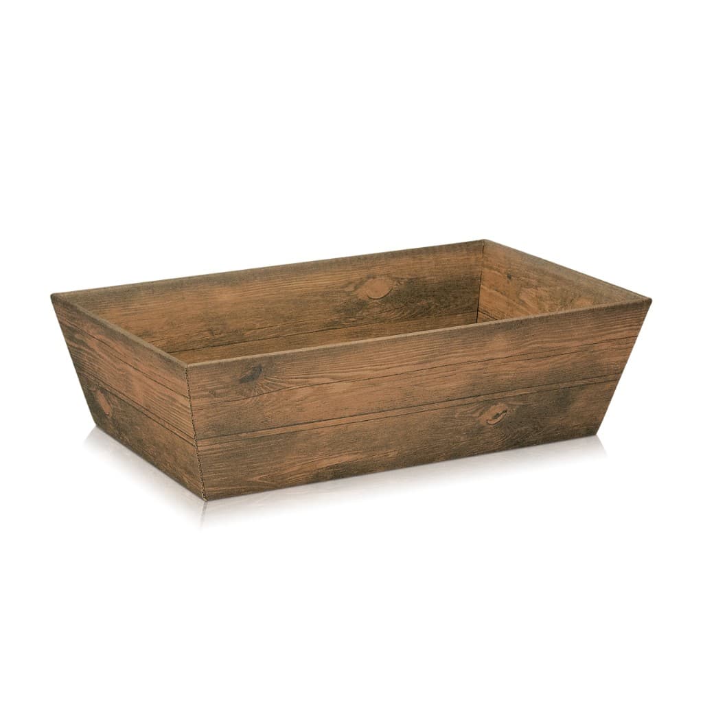 Normale Kiste, Holz-Präsentkorb