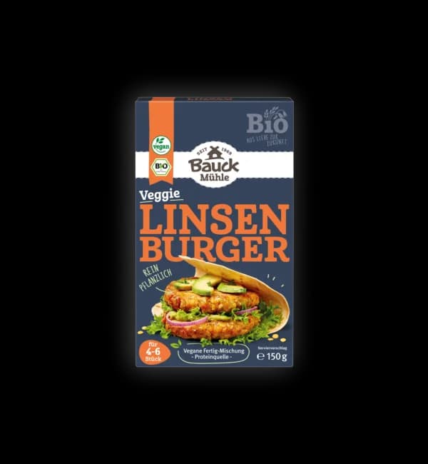 Linsen Burger Bio
