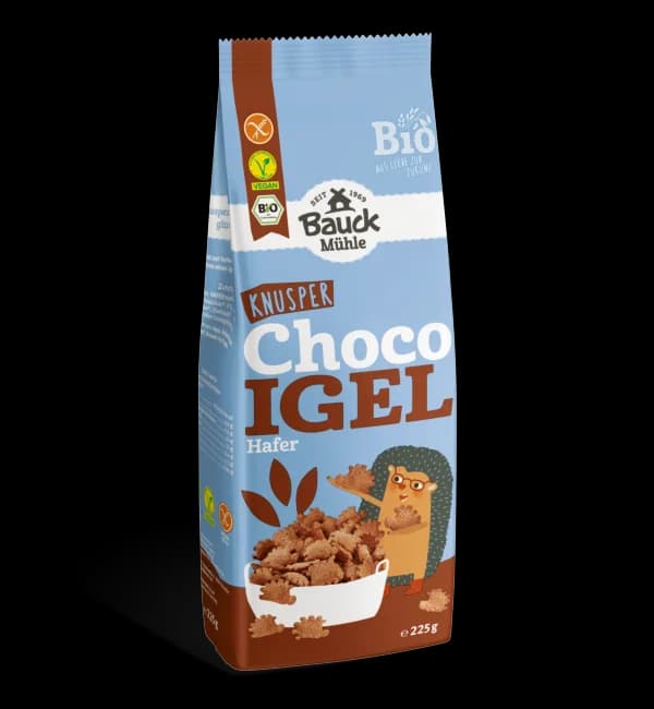 Knusper Choco Igel Hafer Bio glutenfrei
