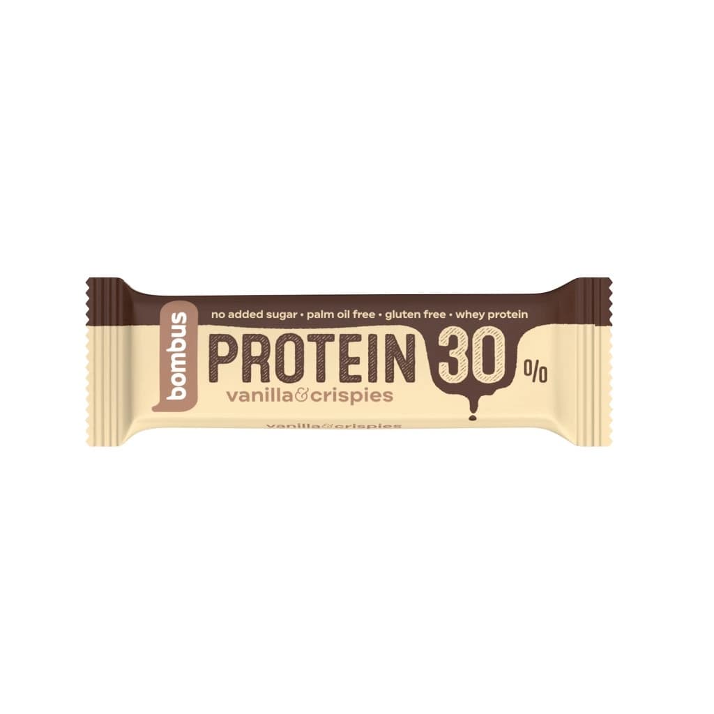 BOMBUS Protein 30% Vanille & Crispies
