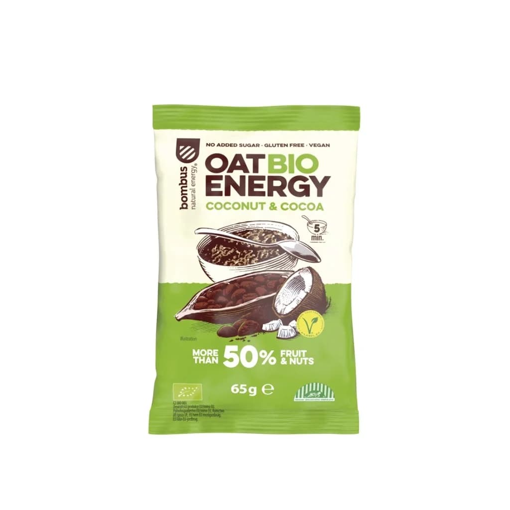 BOMBUS OAT BIO ENERGY Kokosnuss & Kakao 65g