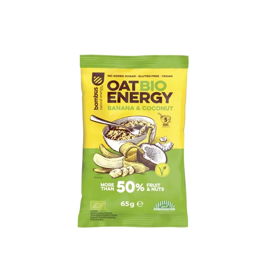 BOMBUS OAT BIO ENERGY Banane & Kokosnuss 65g