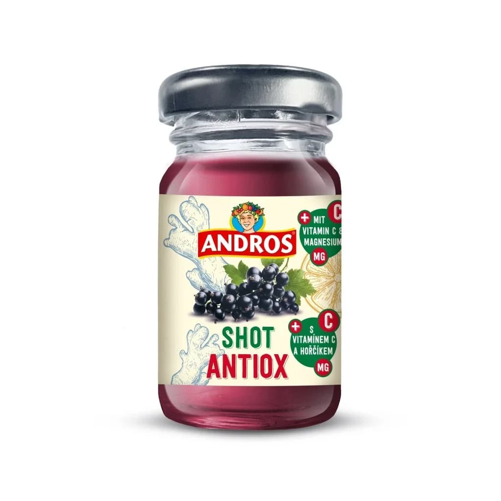 Andros Shot Antiox schwarze Johannisbeere
