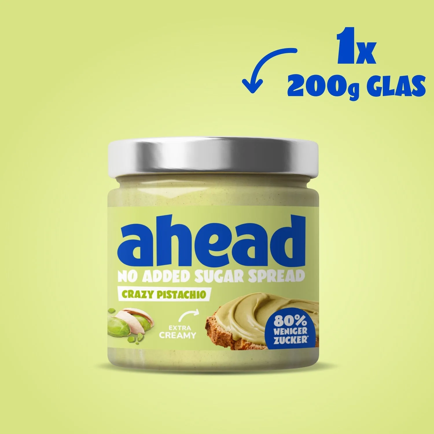 ahead Nusscreme Crazy Pistazie