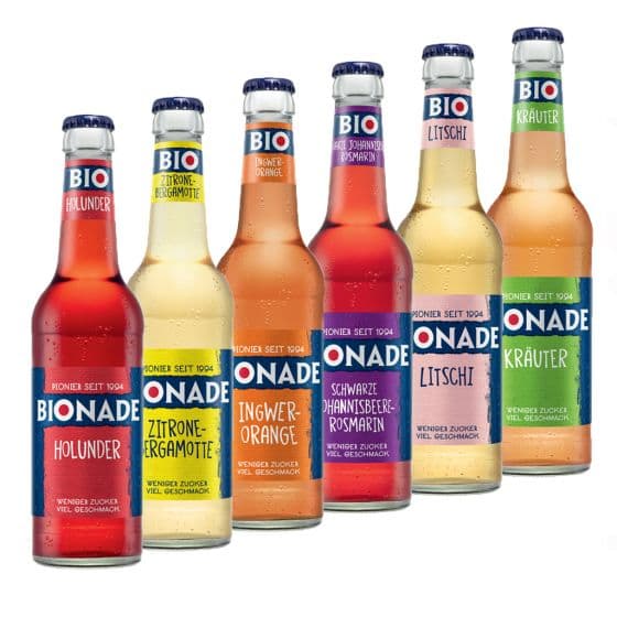 Bionade versch. Sorten