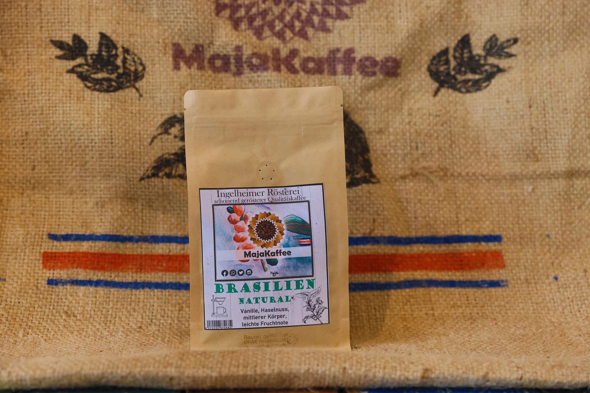 Brasilien Natural Röstkaffee