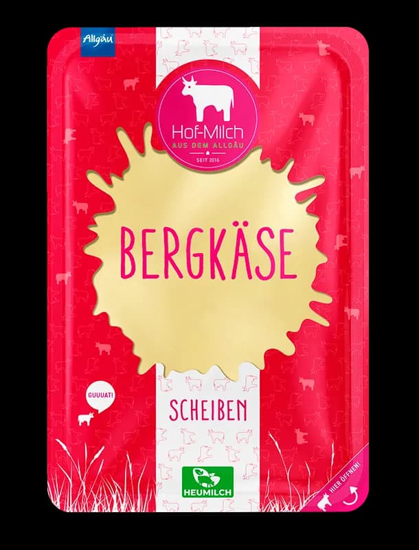 Bergkäse Scheiben 100g
