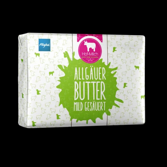 Allgäuer Butter 250g mild gesäuert