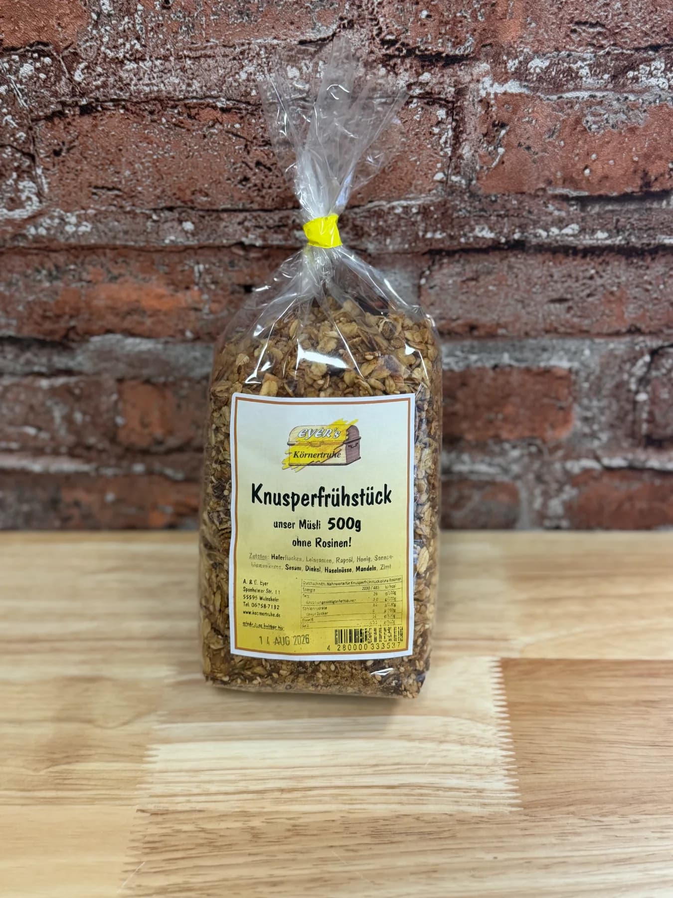 Knusperfrühstück (Müsli)