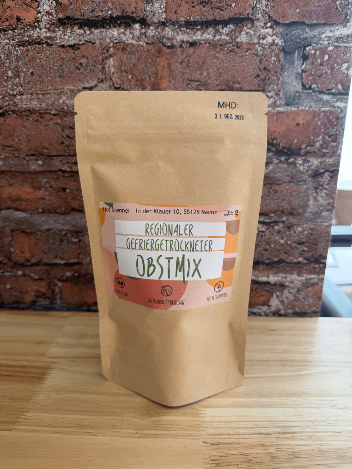 Gefriergetrocknete Obstmix