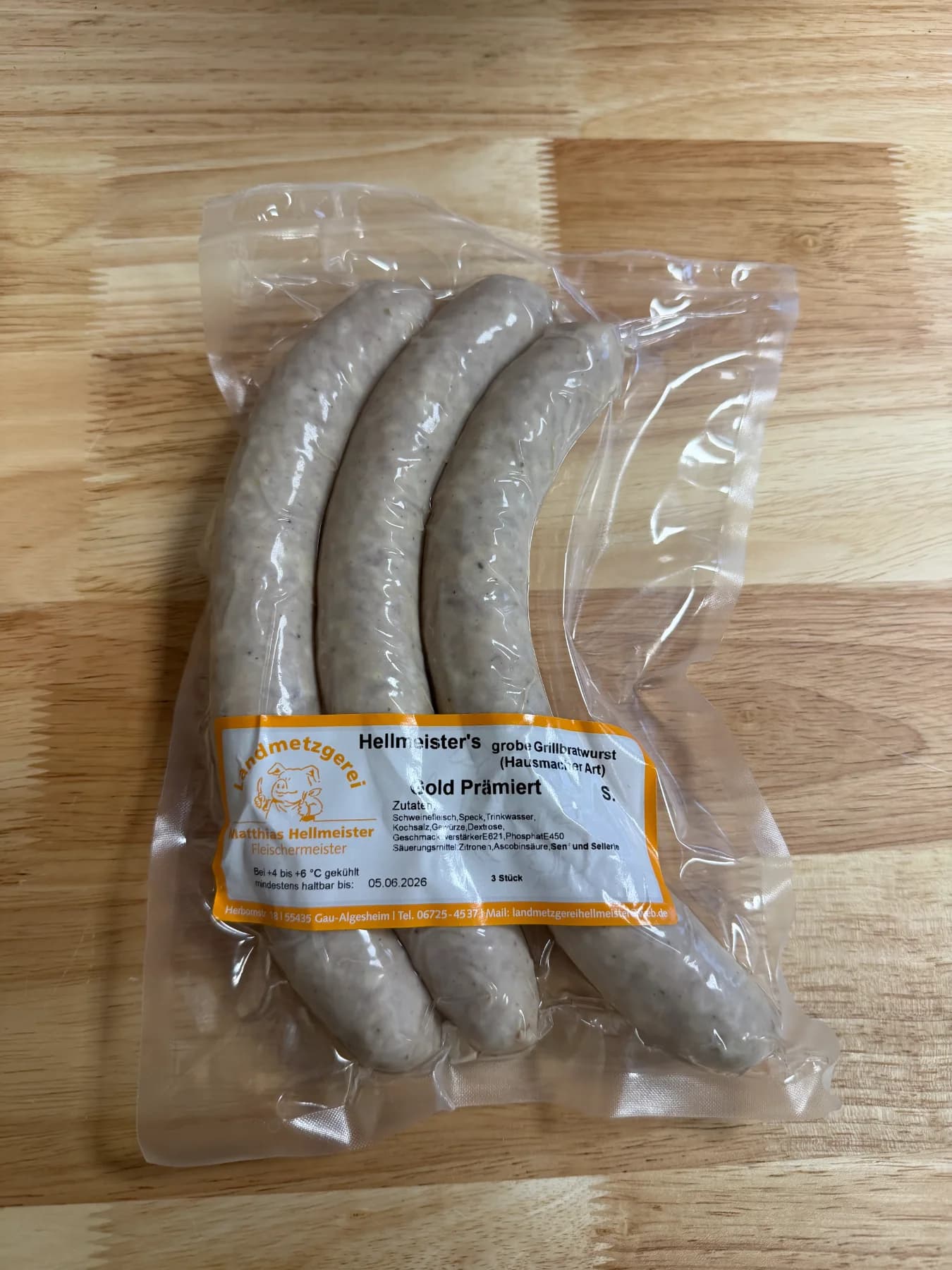 Grillbratwurst