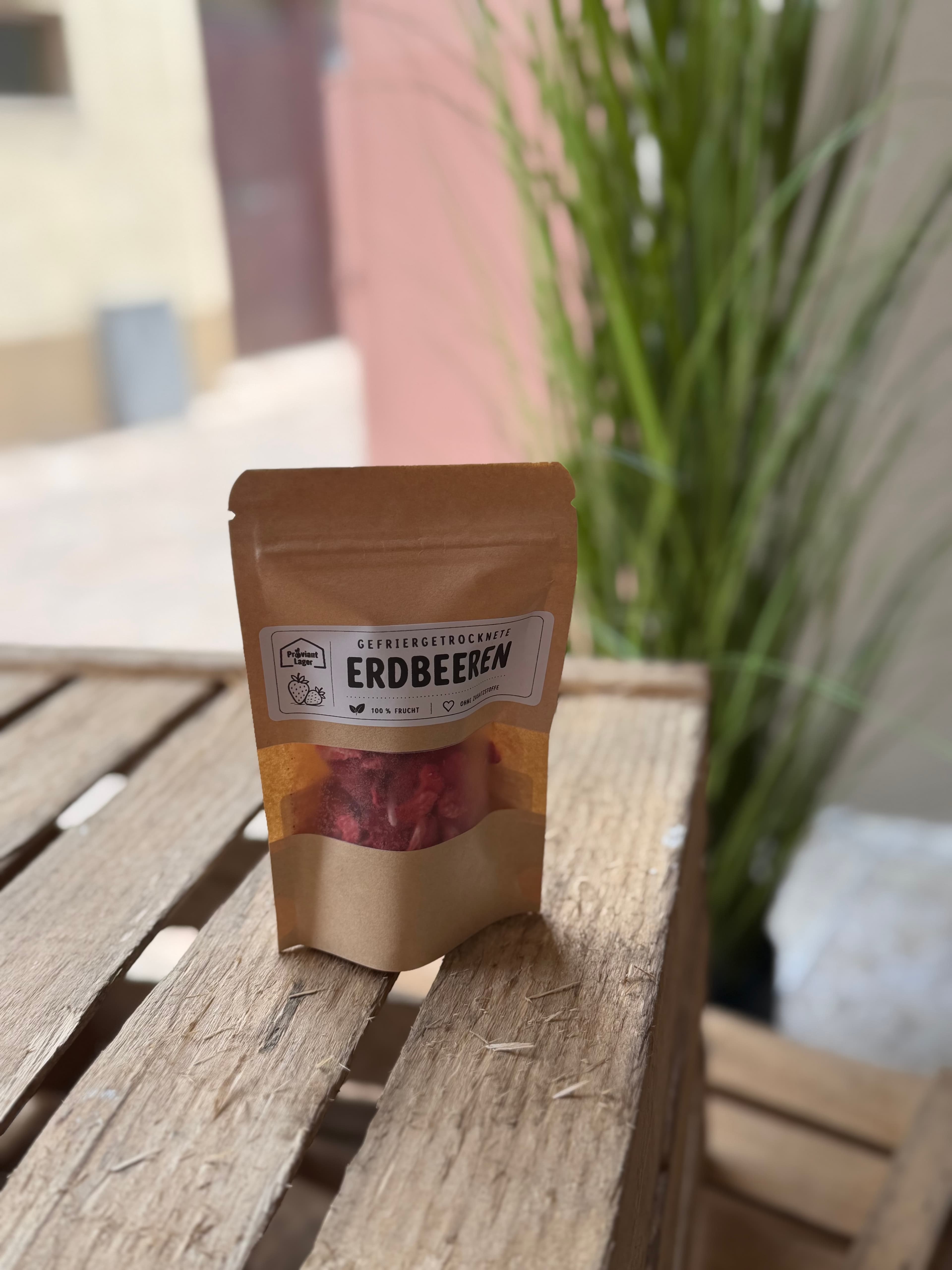 7g Erdbeeren gefriergetrocknet