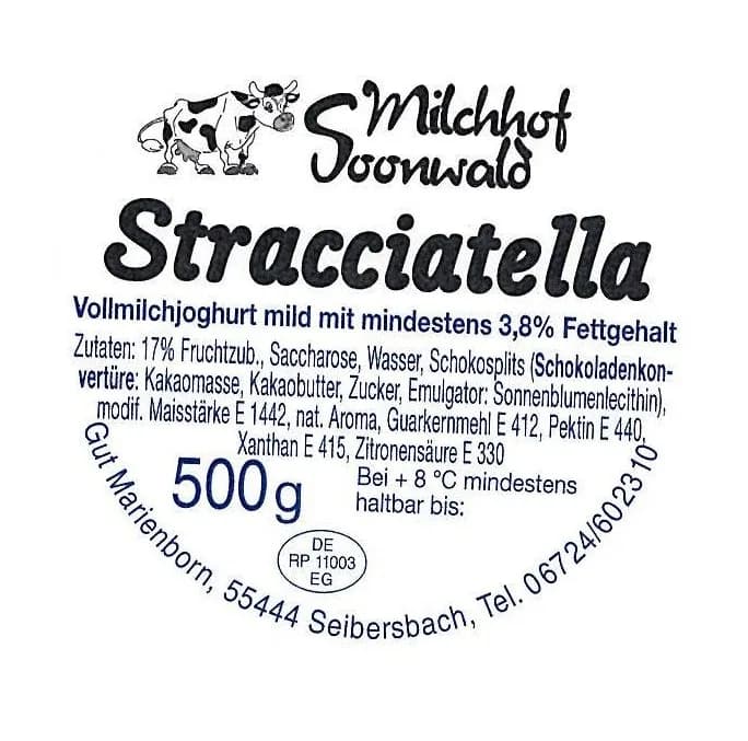 Joghurt Stracciatella