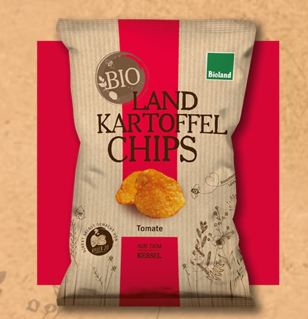 Land Kartoffel Chips - Tomate (Bio)