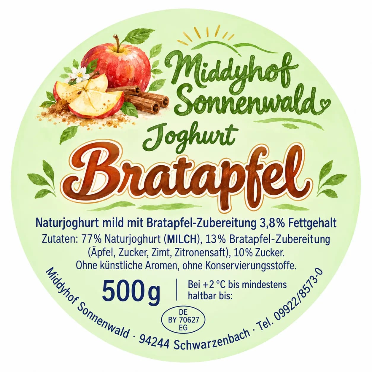 Joghurt Bratapfel