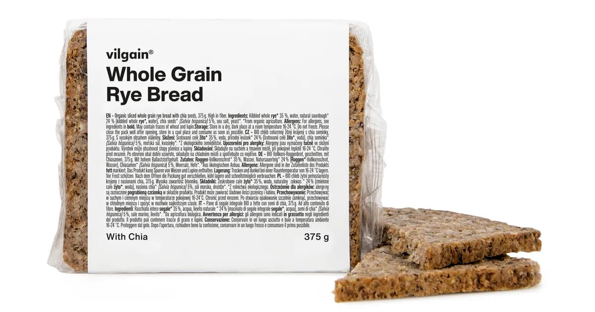 BIO Roggenvollkornbrot mit Chia