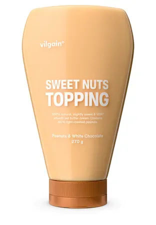 Sweet Nuts Topping weiße Schokolade