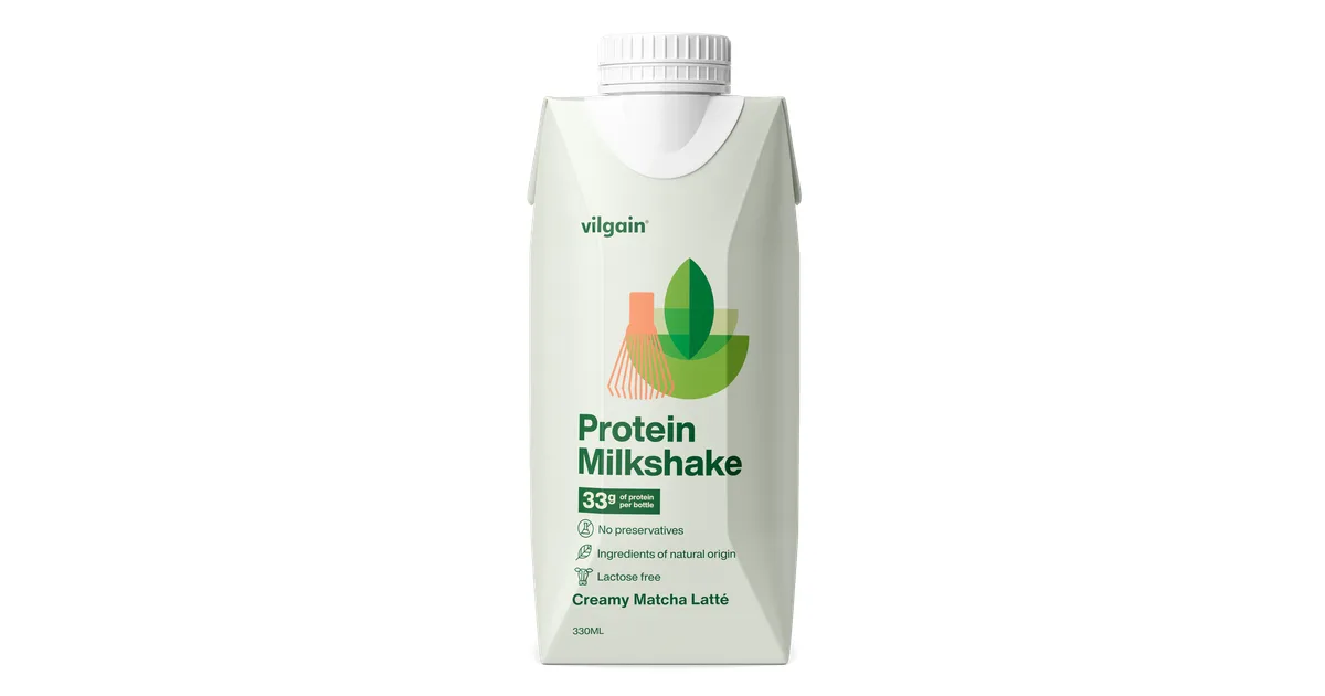 Protein Milkshake Matcha-Latte
